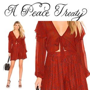 Chiffon Wrap Blouse And Shots Matching Set